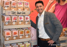 Jaap-Jan of JUB Holland with the new concept Family Flower Farms for retail.